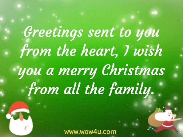 Greetings to all my best friends. I wish you a wonderful festive season and have a merry Christmas.
