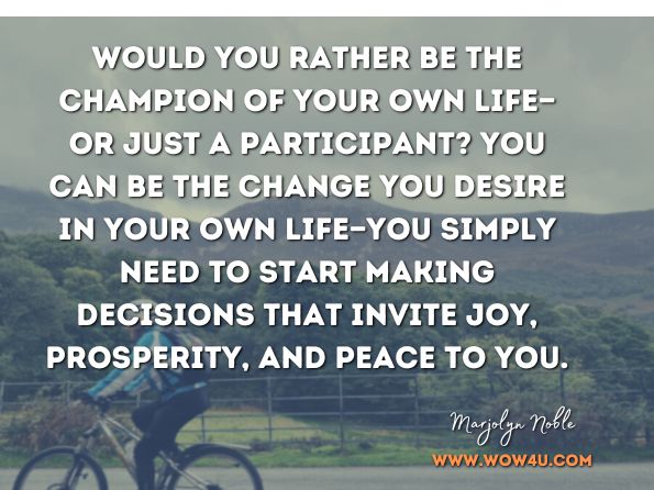 Would you rather be the champion of your own life—or just a participant? You can be the change you desire in your own life—you simply need to start making decisions that invite joy, prosperity, and peace to you. Marjolyn Noble, ‎Leon Steed, Eeez Meditation for Beginners: Empowerment with Eeez 
